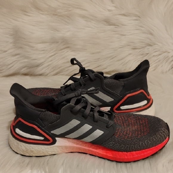 SALE! Adidas Grey & Pink Ultraboost Athletic Sneakers (X-65 CRATE) - Picture 12 of 12